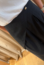 Cras Aisha Pants Dark Grey Check