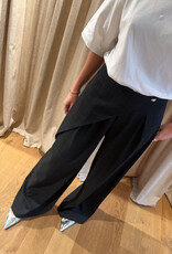 Cras Aisha Pants Dark Grey Check