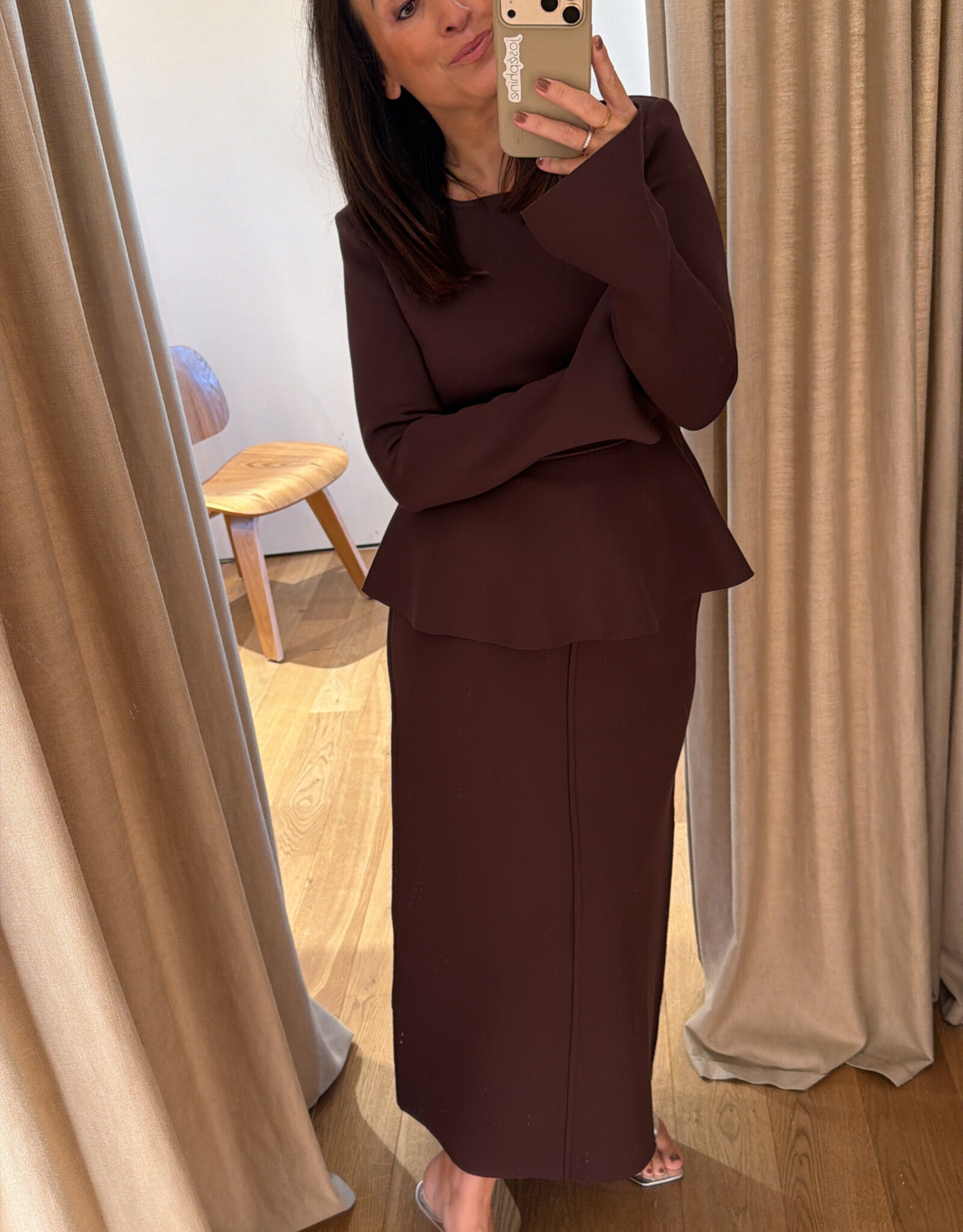 DAY Zola Blouse Coffee Bean