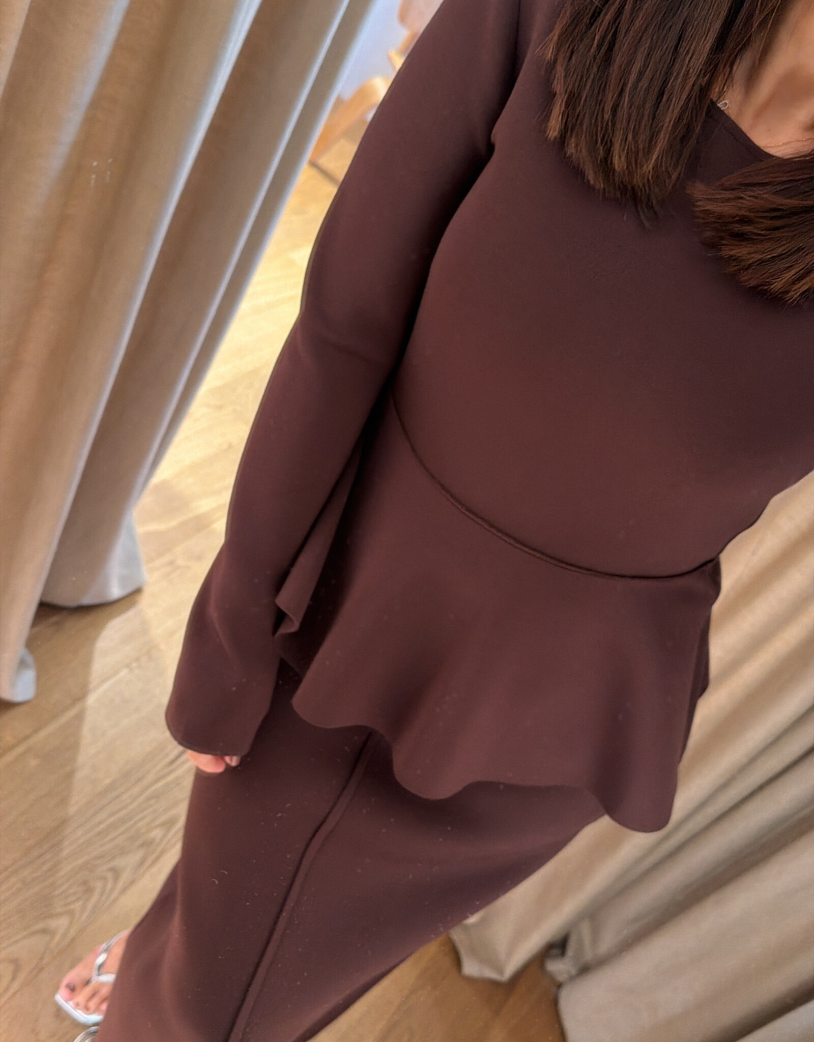 DAY Zola Blouse Coffee Bean