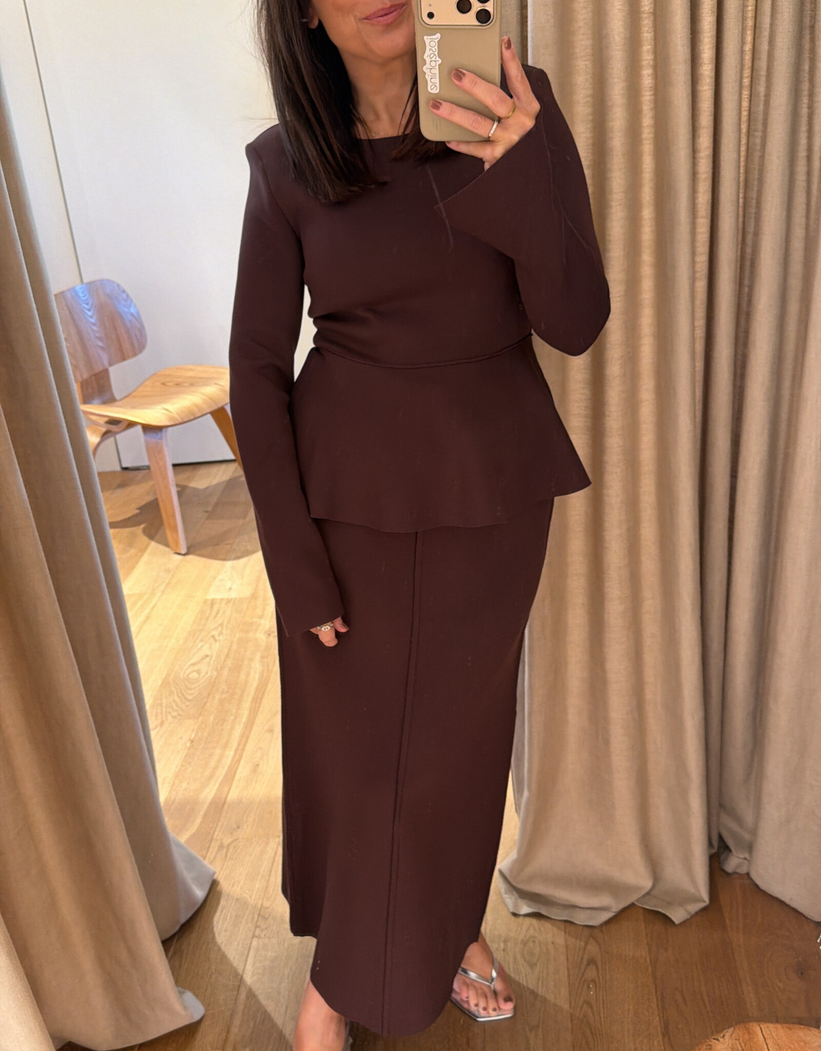 DAY Zola Blouse Coffee Bean