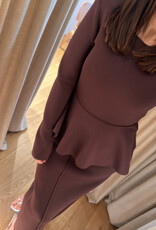DAY Suzie Skirt Coffee Bean