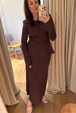 DAY Suzie Skirt Coffee Bean