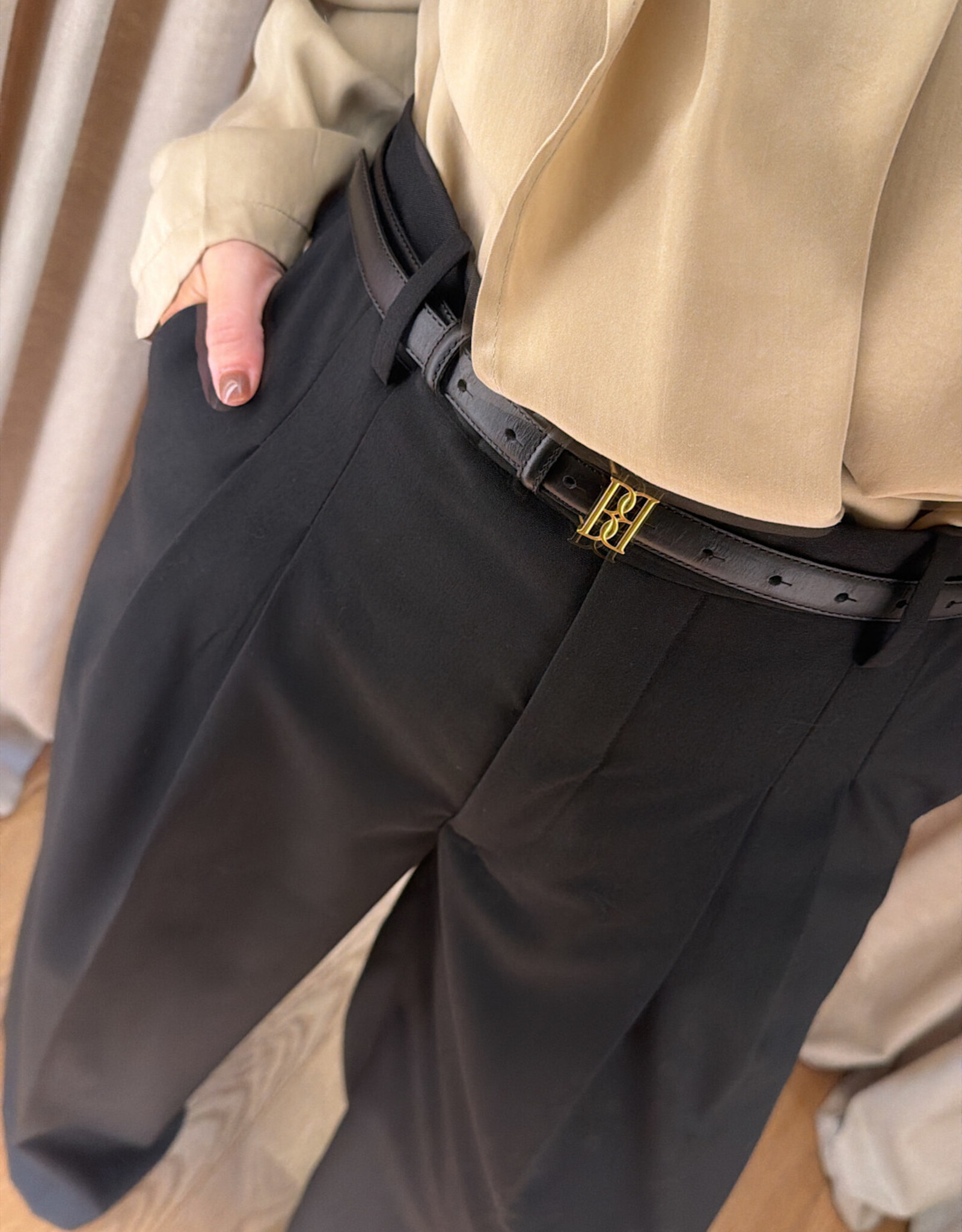 Malene Birger Marlos Belt Black One Size