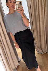 Re/Born Claudia Skirt Dark Blue