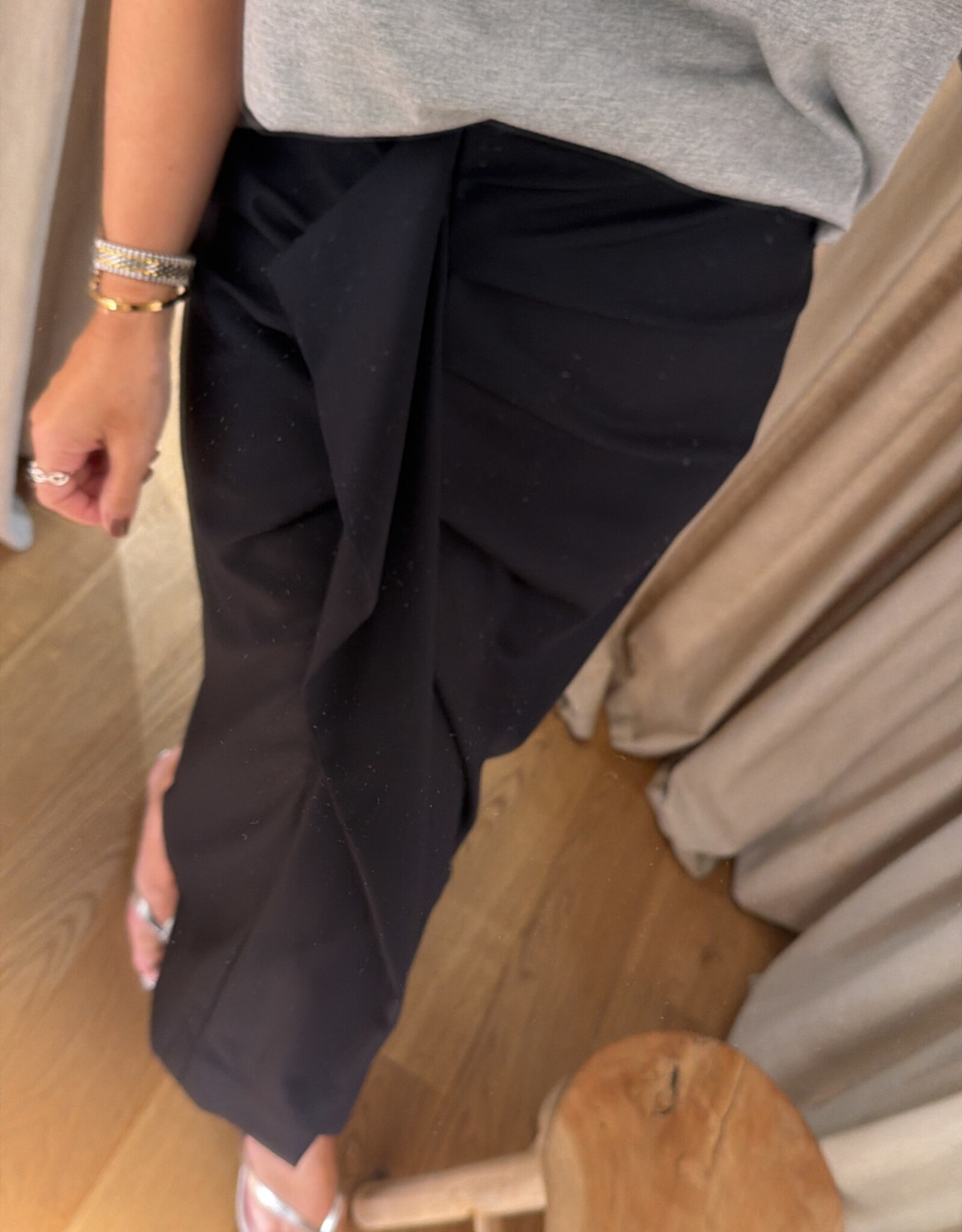 Re/Born Claudia Skirt Dark Blue