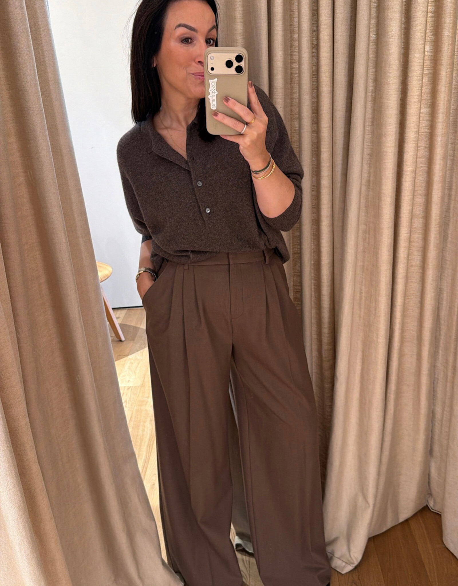 Raff Collective Polo Cashmere Taupe One Size