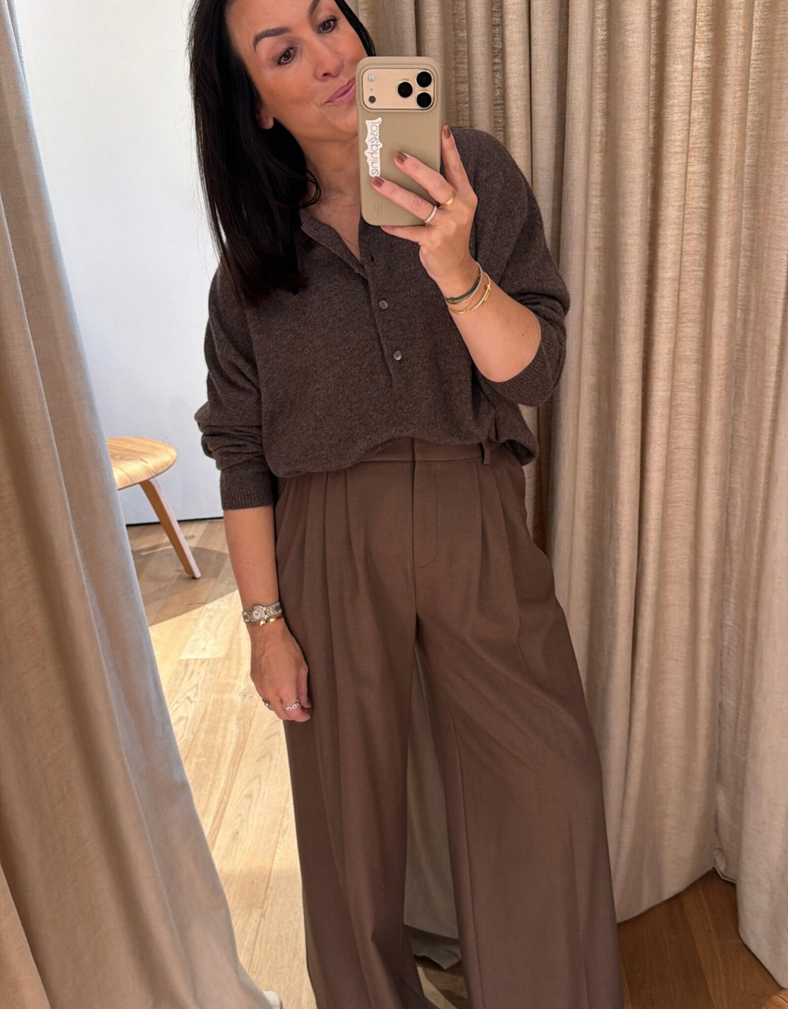 Raff Collective Polo Cashmere Taupe One Size