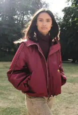 Bonbeur Bonbeur Bomber Burgundy