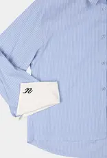 Noted Dia Shirt Blue Stripe