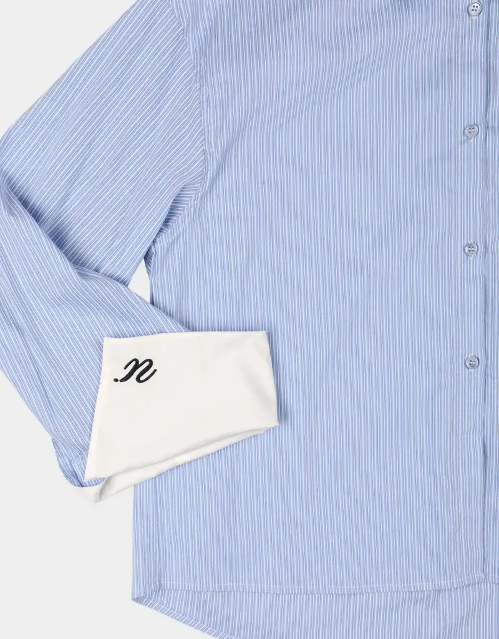 Noted Dia Shirt Blue Stripe