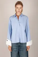Noted Dia Shirt Blue Stripe