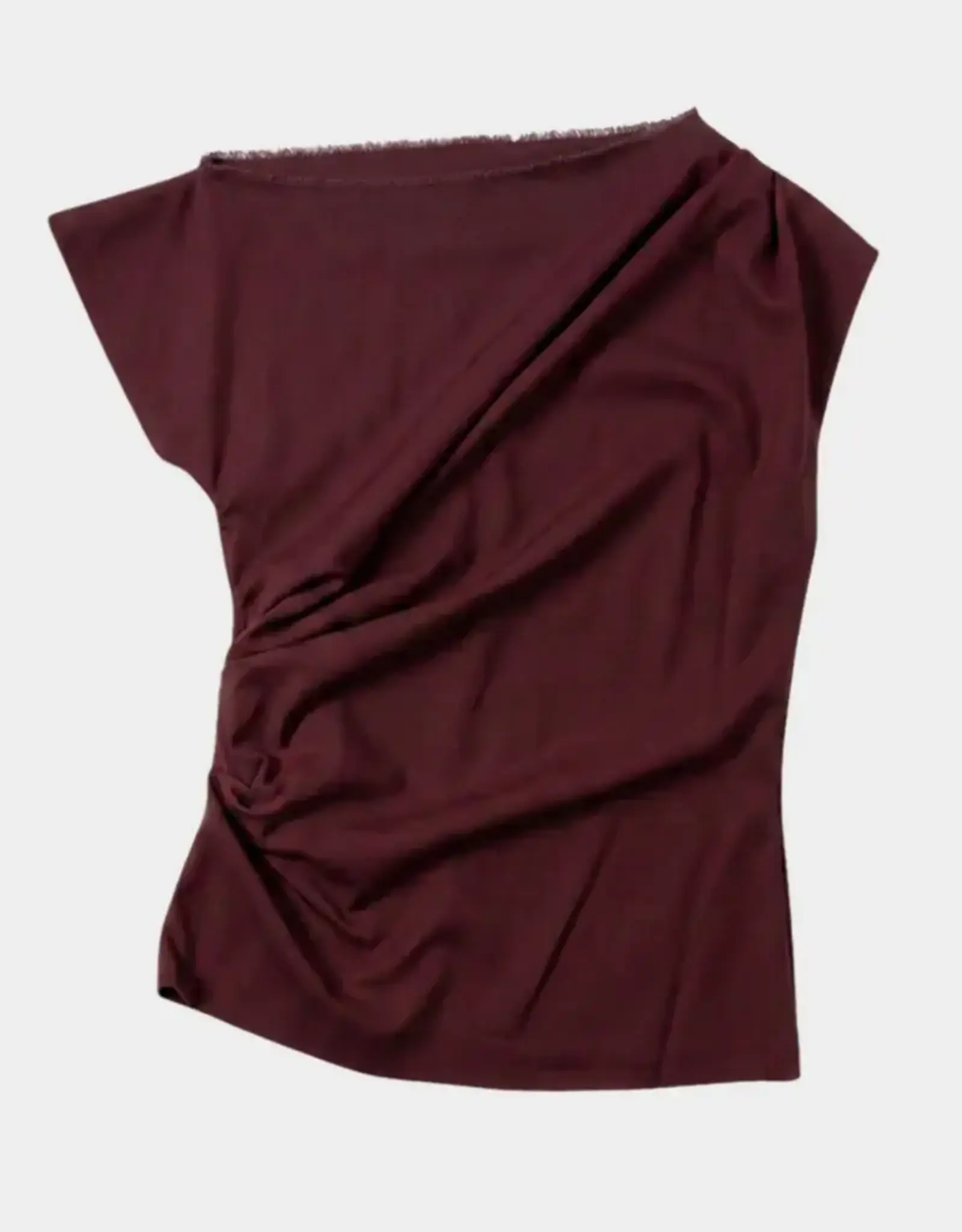 Noted Bo Blouse Bordeaux