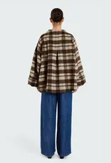 Studio Clique Vera Jacket Tartan Brown XS/S
