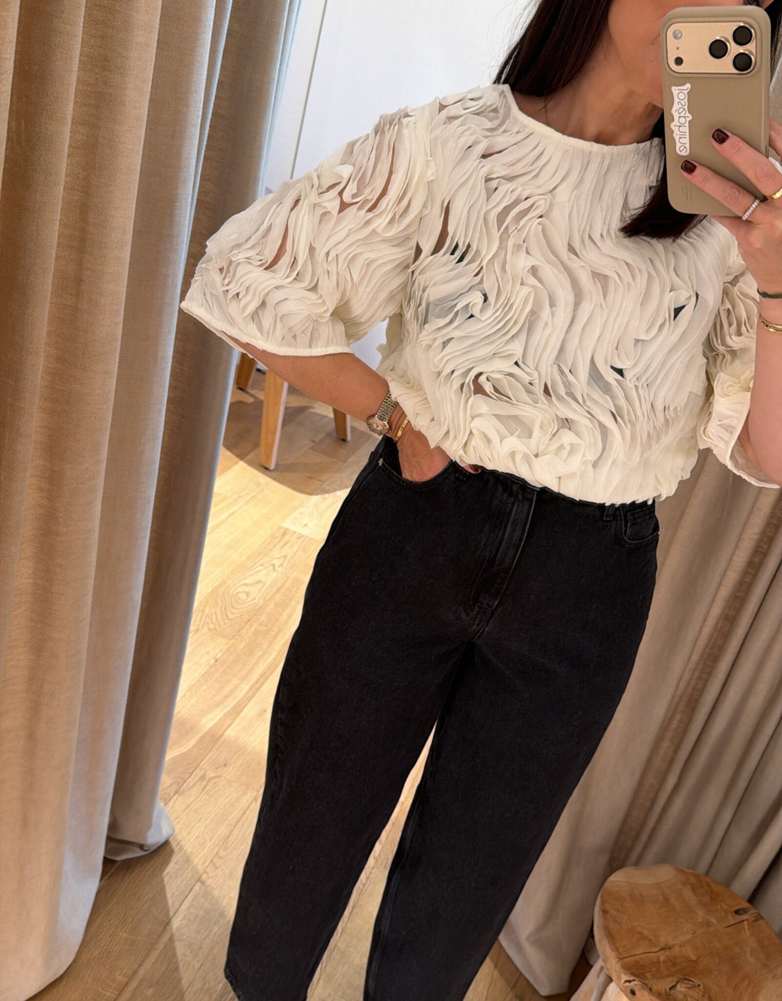 DAY Tatiana Blouse Jetstream