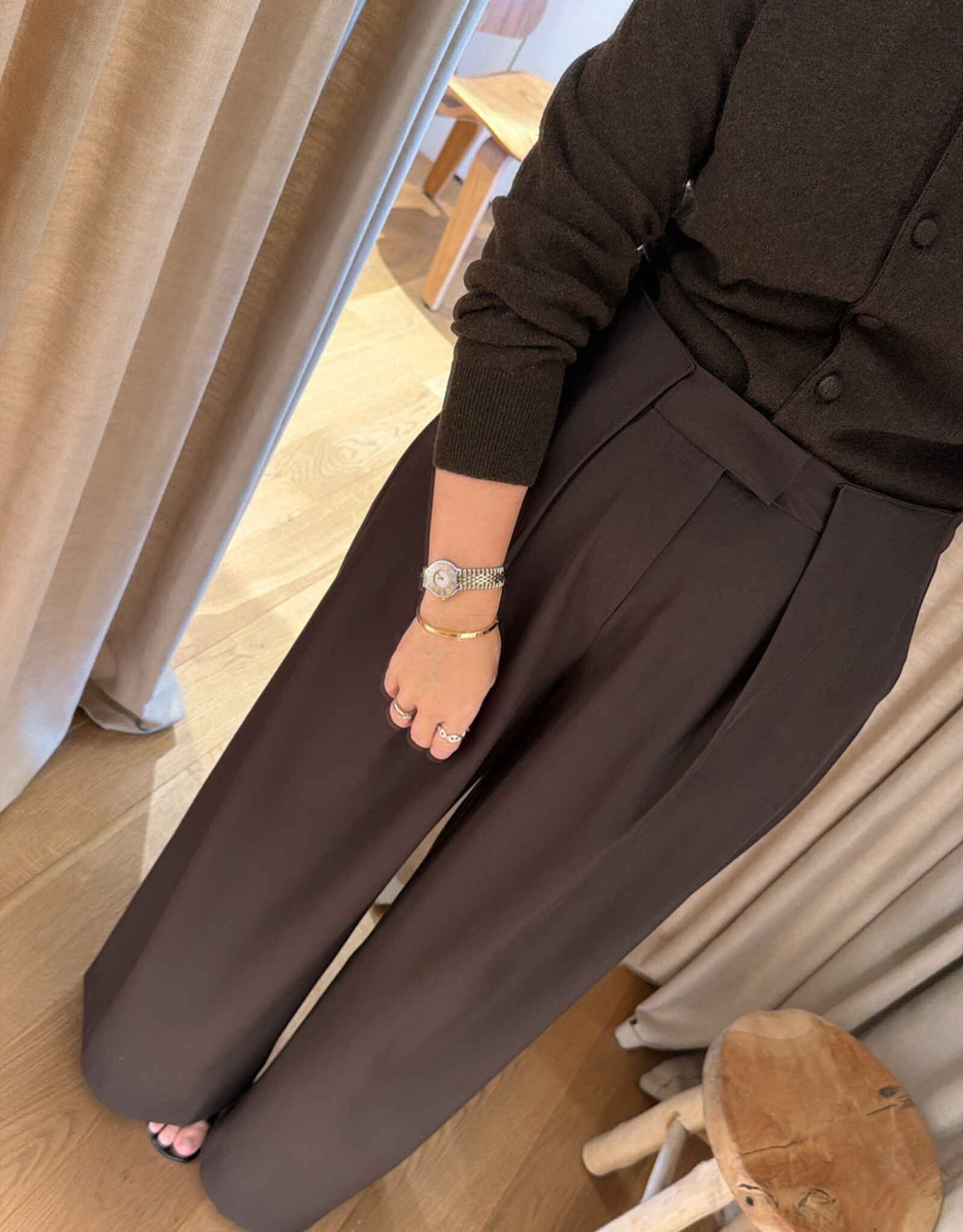 Cras Felicita Trousers Java Brown