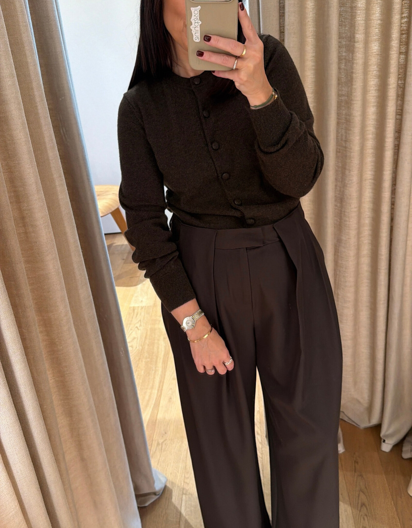 Cras Felicita Trousers Java Brown