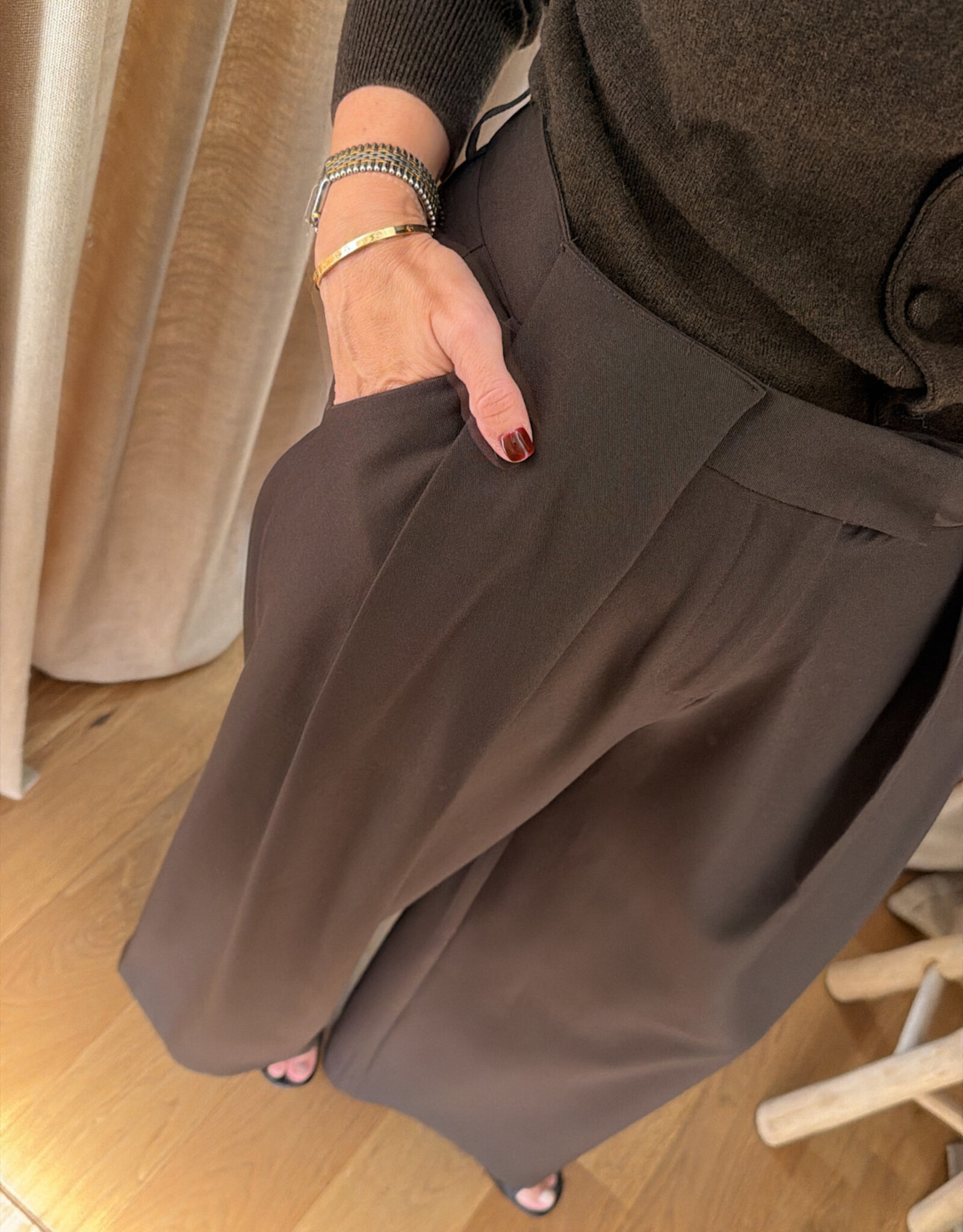 Cras Felicita Trousers Java Brown