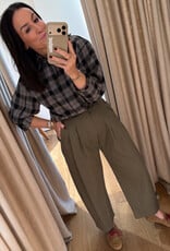 DAY Henri Flannel Shirt Grey Melange
