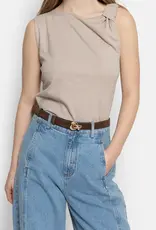 Âme Lively Brown Suede Belt