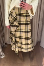 Re/Born Rosemary Skirt Brown Check