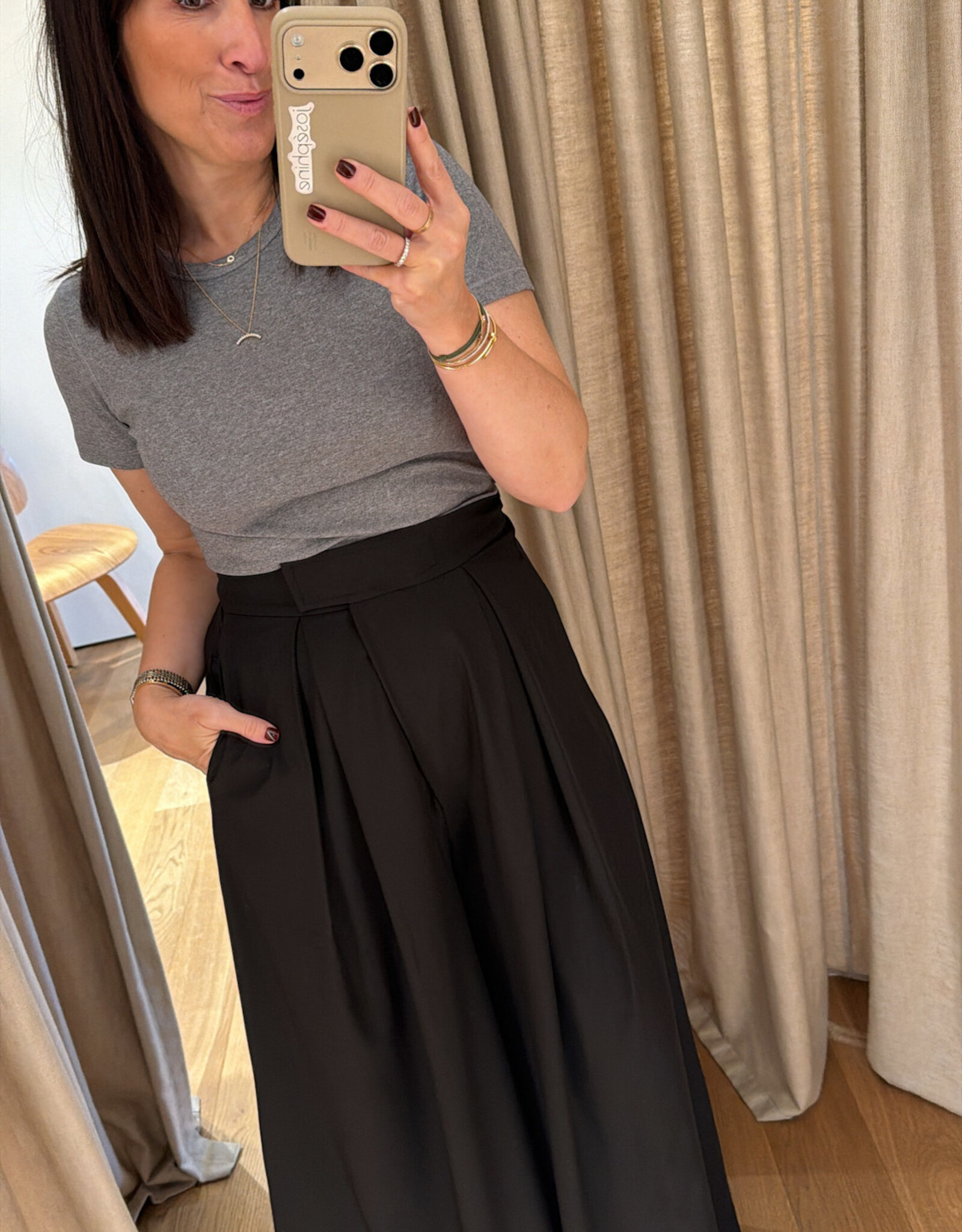 Cras Luca Pants Black