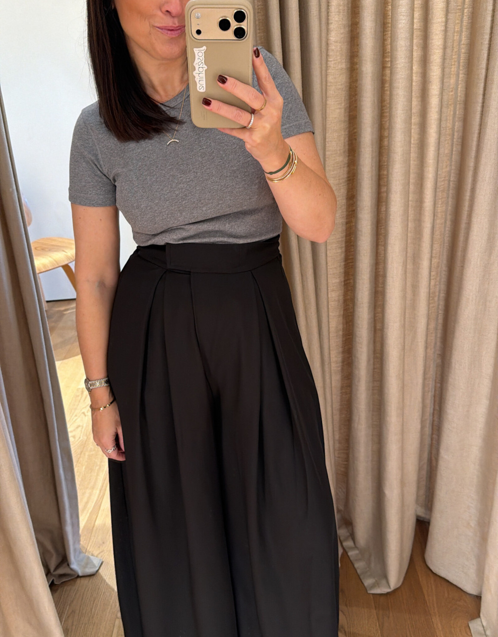 Cras Luca Pants Black
