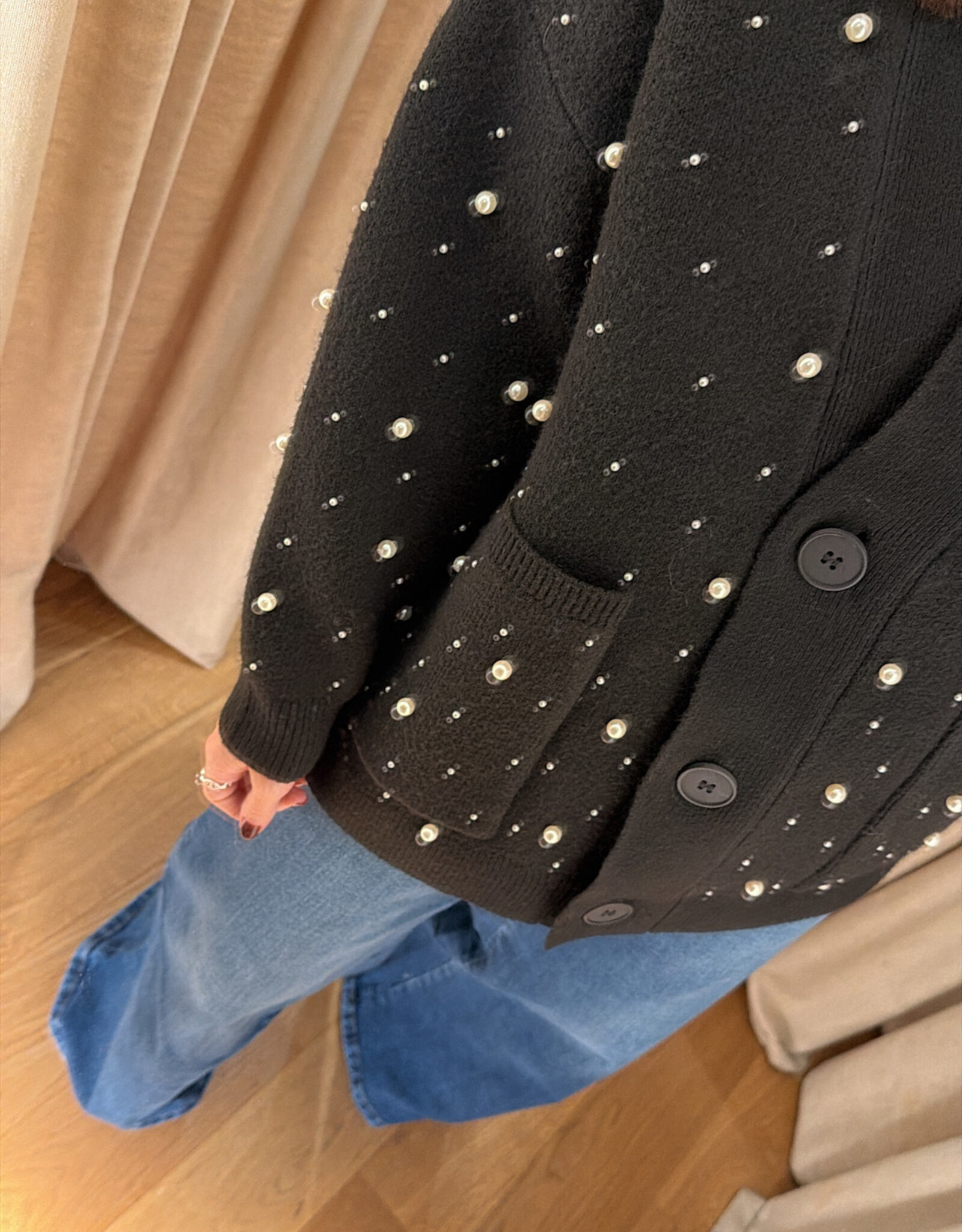 Cras Lune Cardigan Black