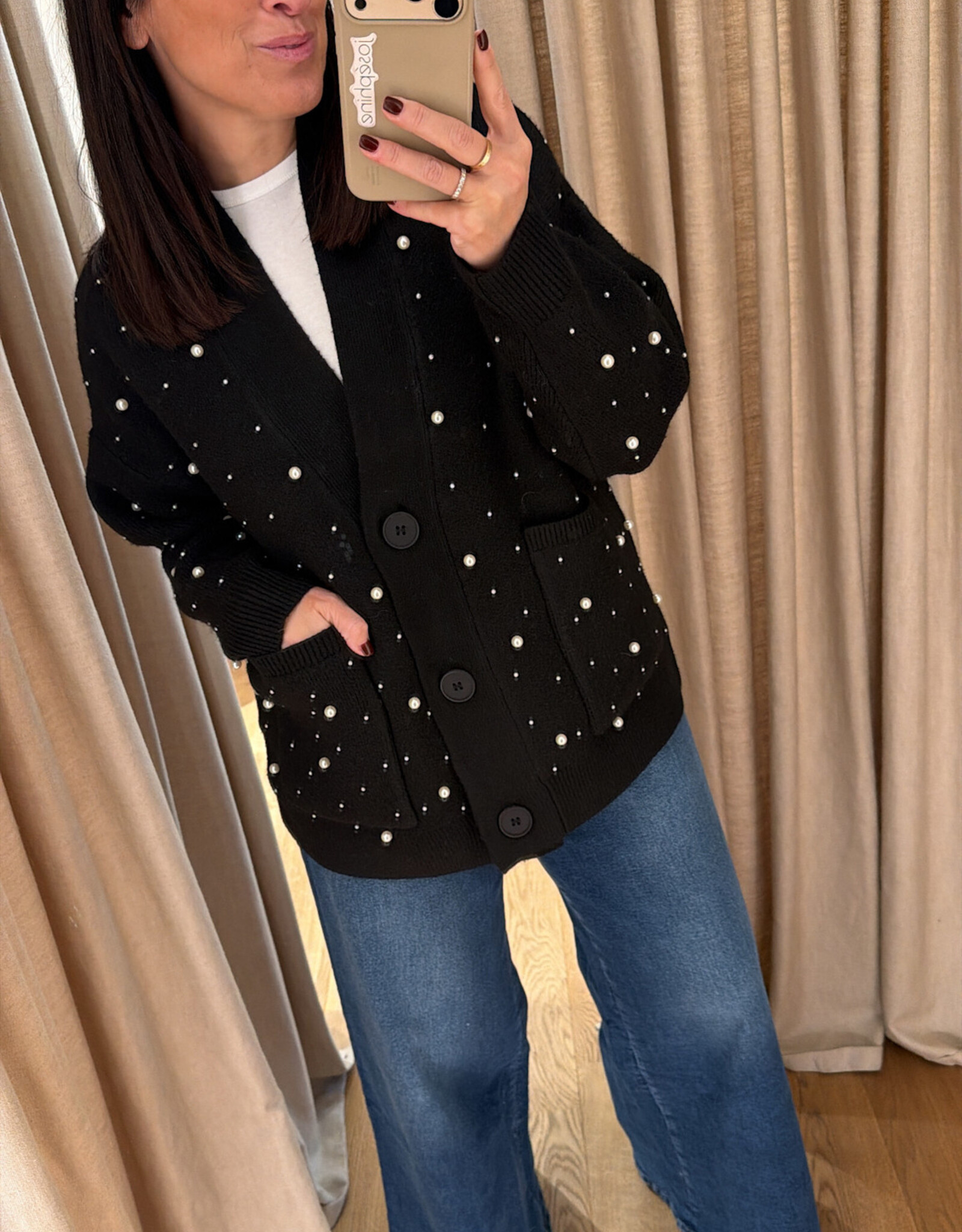 Cras Lune Cardigan Black