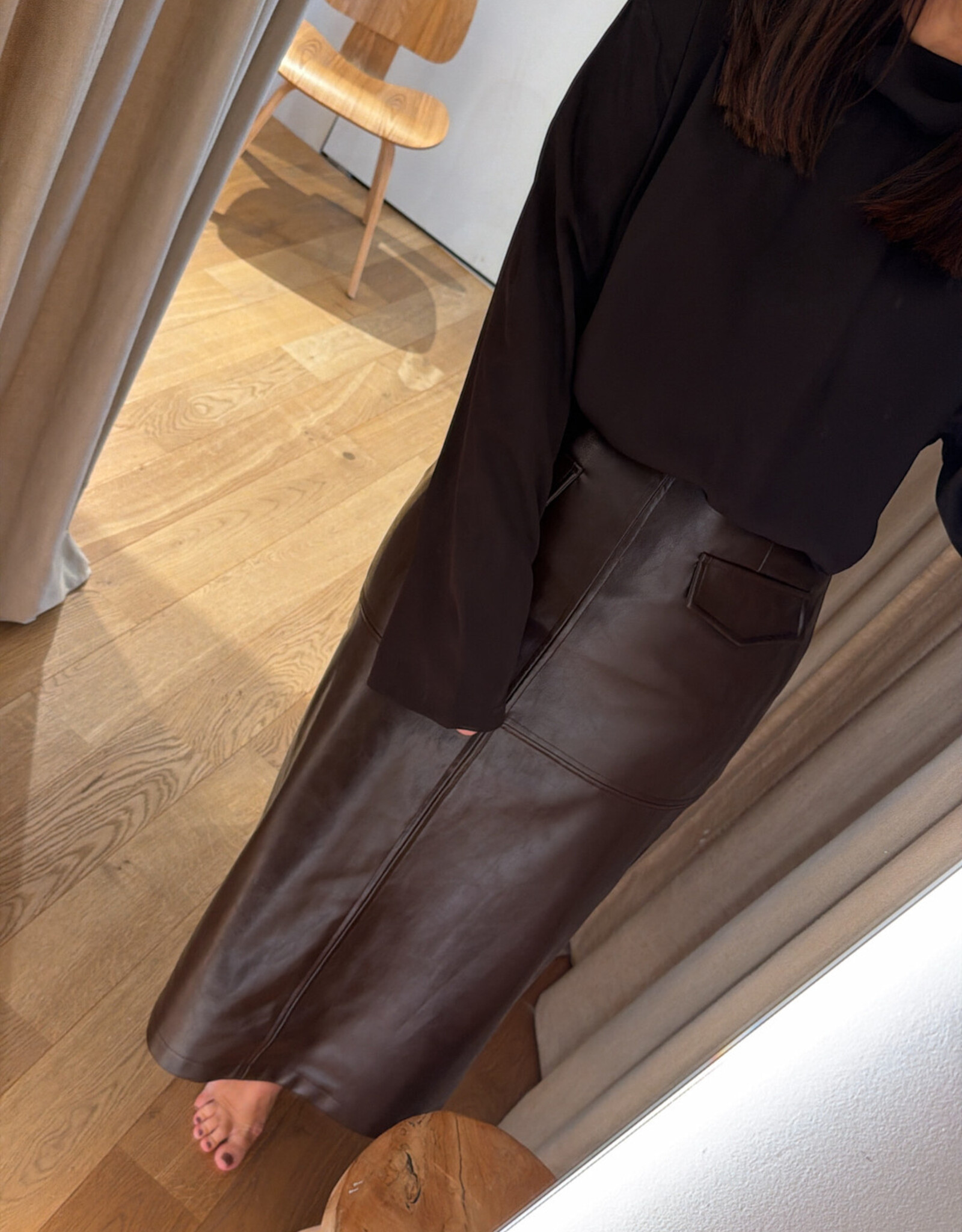Liv The Label Marcele Skirt Brown