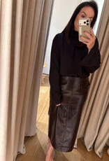 Liv The Label Marcele Skirt Brown