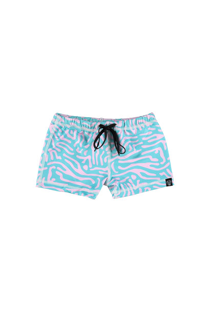 CRAZY CORAL SWIMSHORT