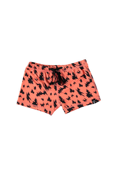 RED ELECTRIC SWIMSHORT