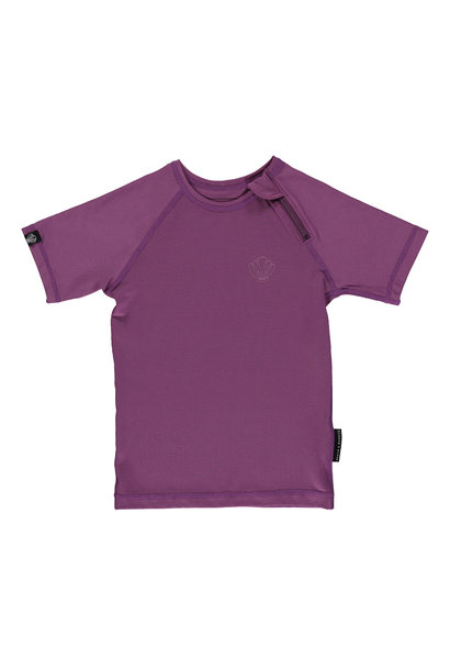 VIOLET SHELL TEE