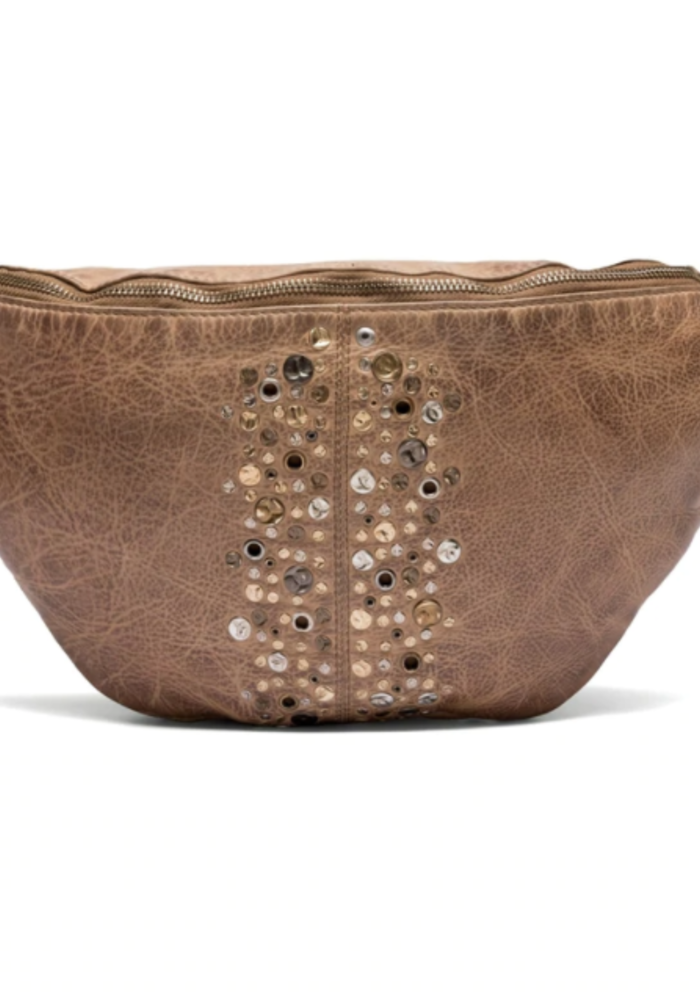 Depeche 15112 Leather Bumbag with Studs