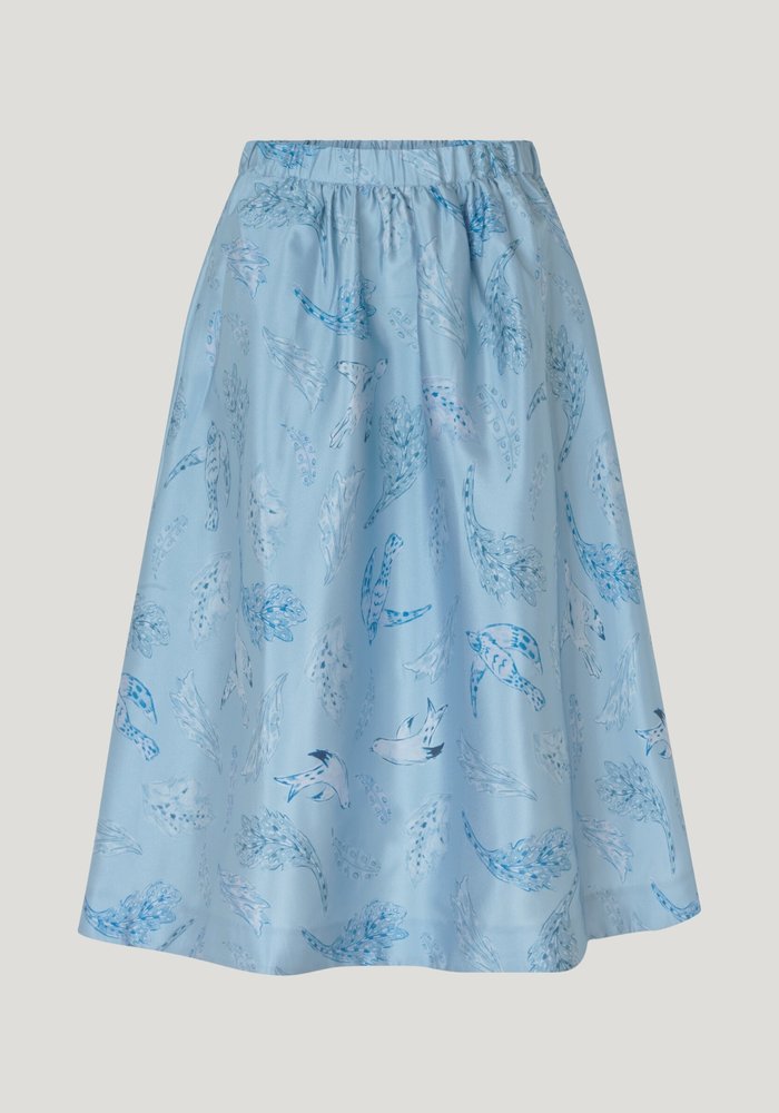 Baum und Pferdgarten Print Skirt