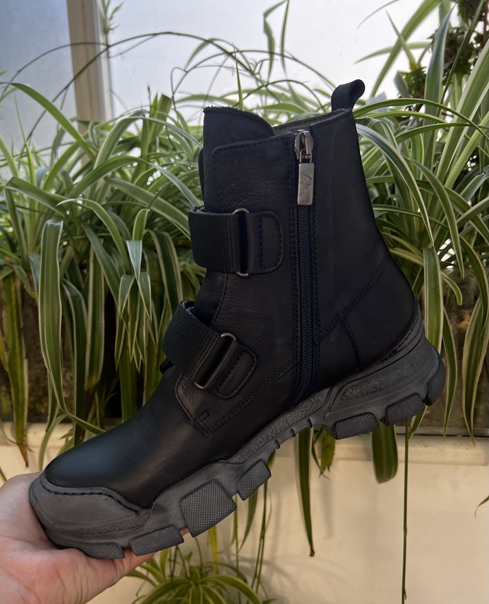 Tofana - Nylon ankle boots –