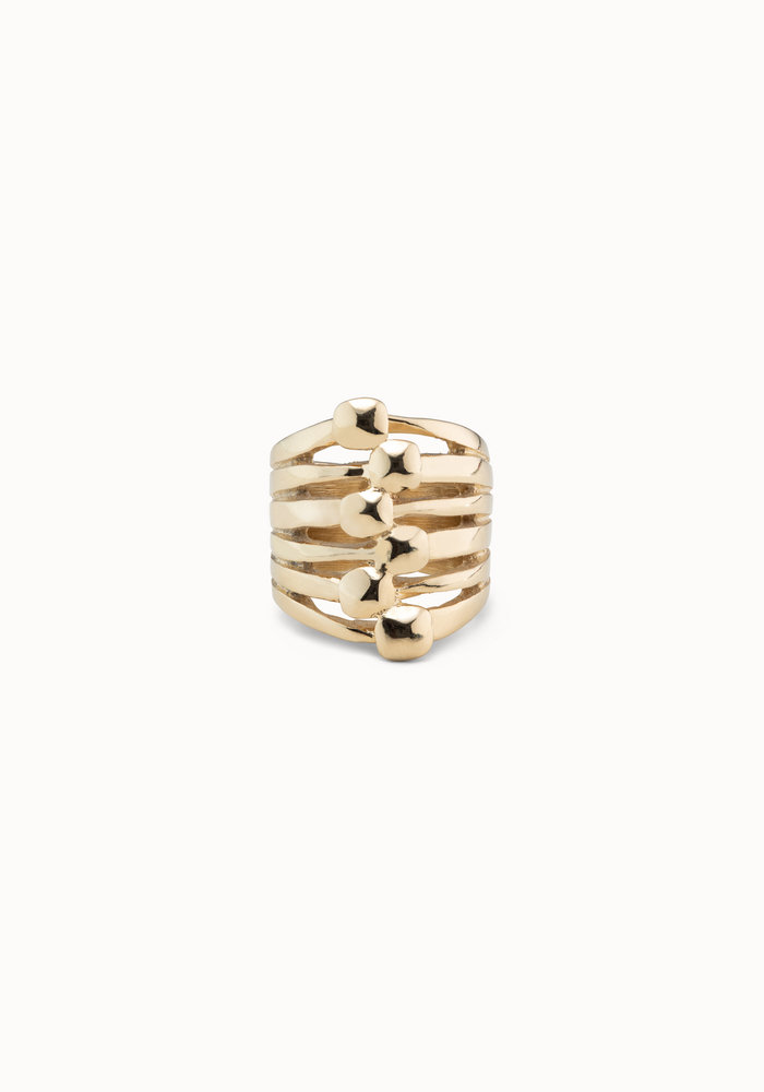 Uno de 50 Matching Ring ANI0773ORO