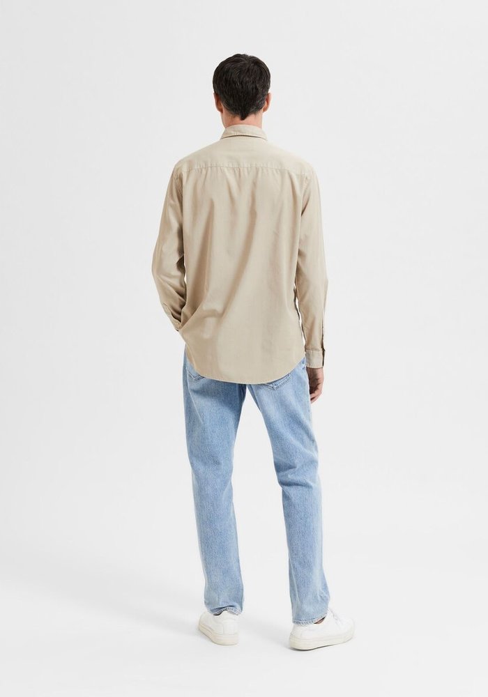 Selected Homme Regpastel Linen Shirt