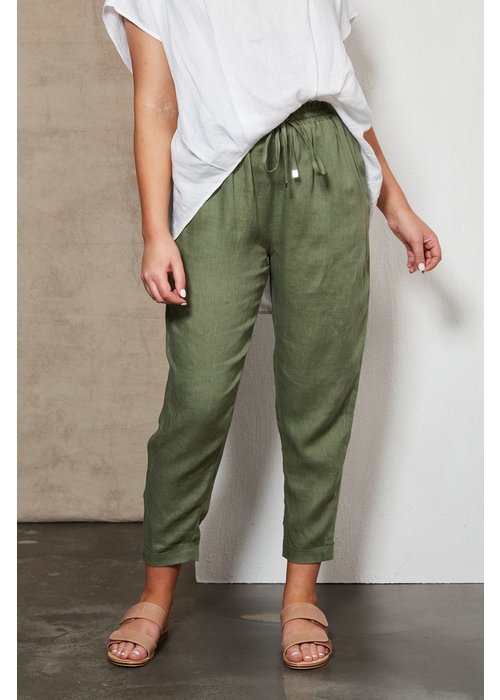 EB & IVE Eb & Ive Indica Linen Trousers