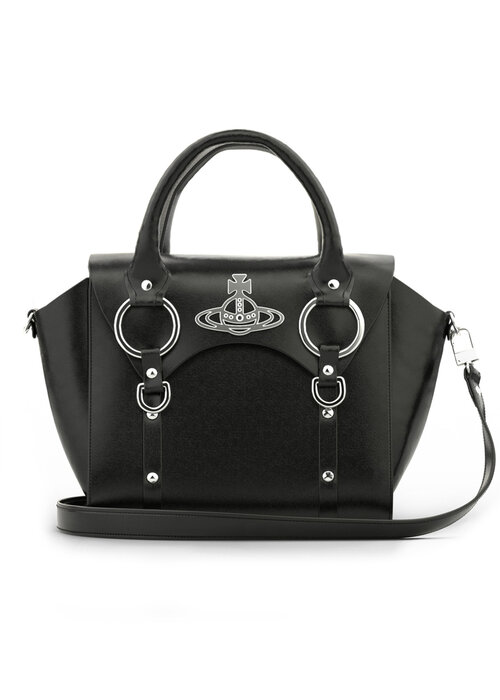 Vivienne Westwood Linda Saffiano Leather Cross-body Bag - ShopStyle