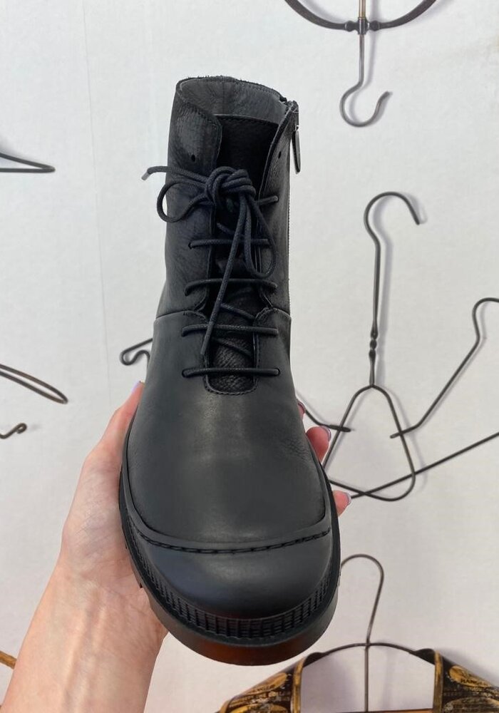 Lofina 4363 Side Zip Leather Boots