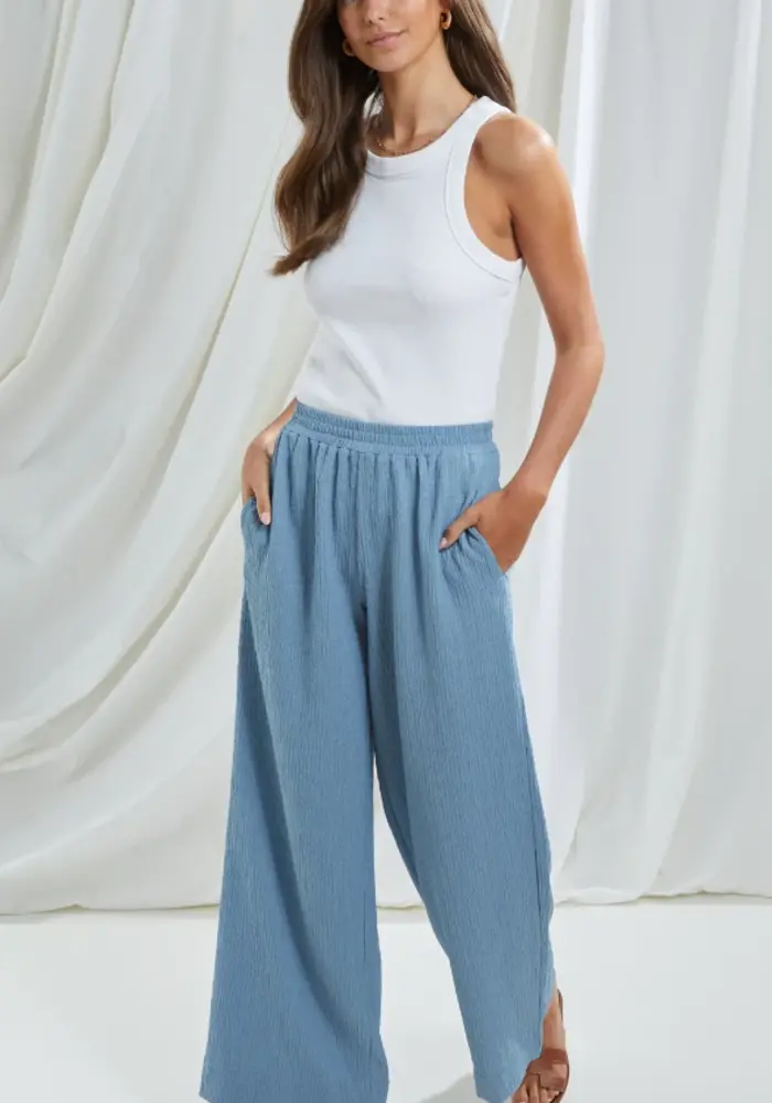 Buy Linen Pants for Women, Summer Drawstring High Waist with Pockets Cotton  Linen Palazzo Pants Beach Wide Leg Pant Trousers, 0311-white, X-Large at  Amazon.in