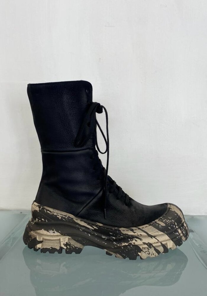 Lofina 4142 Camo Sole Leather Boots