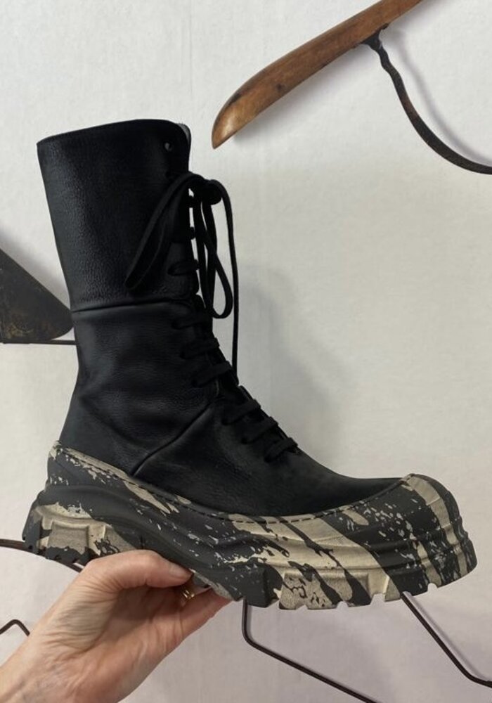 Lofina 4142 Camo Sole Leather Boots