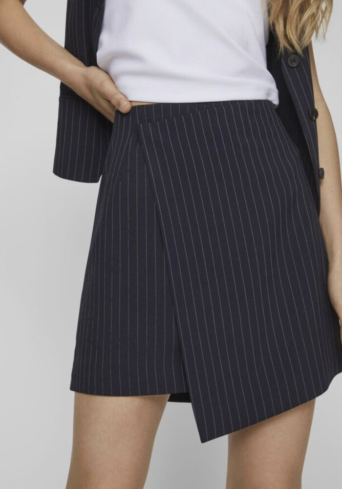 Vila Vitipa Pinstripe Mini Skirt