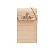 Vivienne Westwood Crocodile Thin Lines Phone Bag