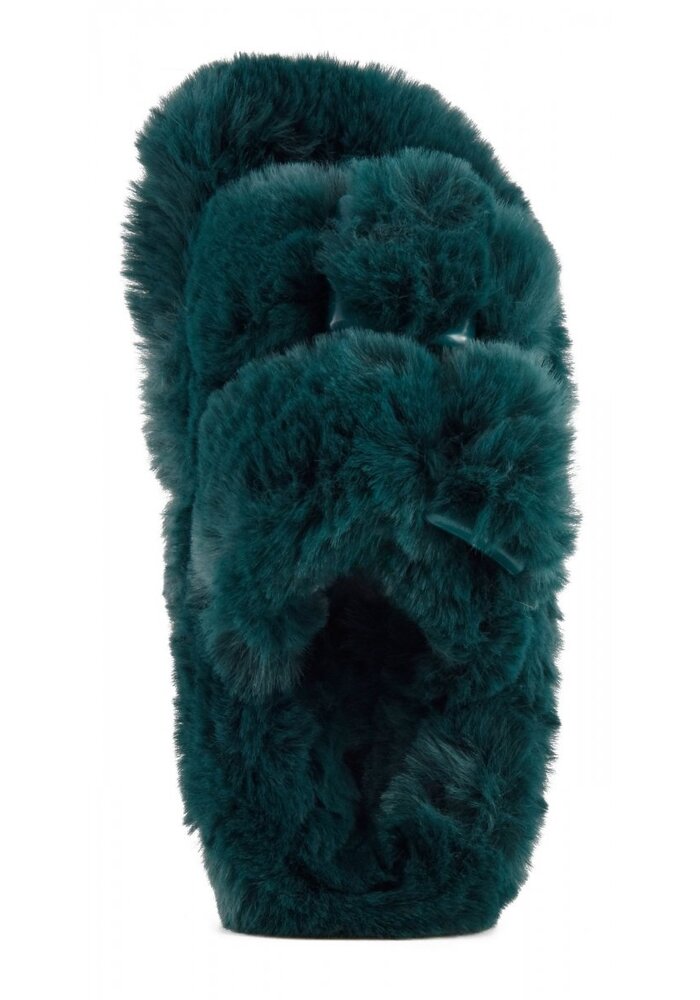 Colors of California Faux Fur Slippers