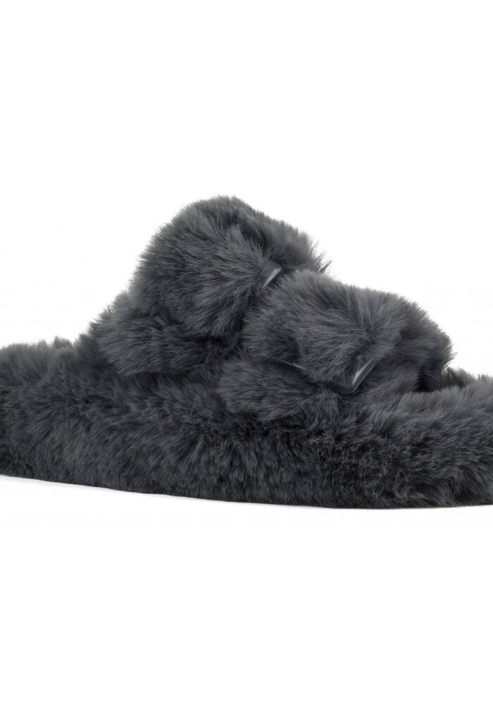 Colors of California Faux Fur Slippers