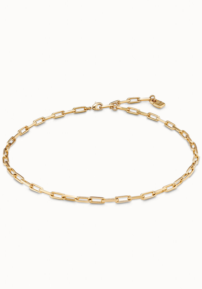 Uno de 50 Cadena Short Necklace COL1608ORO